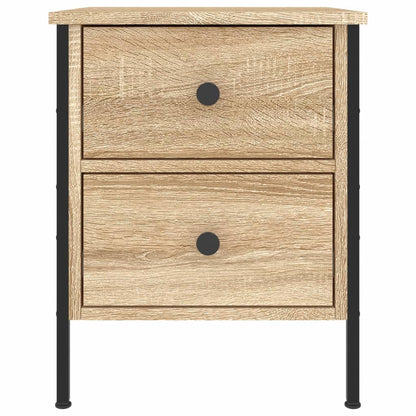 Mesitas Noche 2 Uds Madera Ingeniería Roble Sonoma 40x42x50 Cm_4