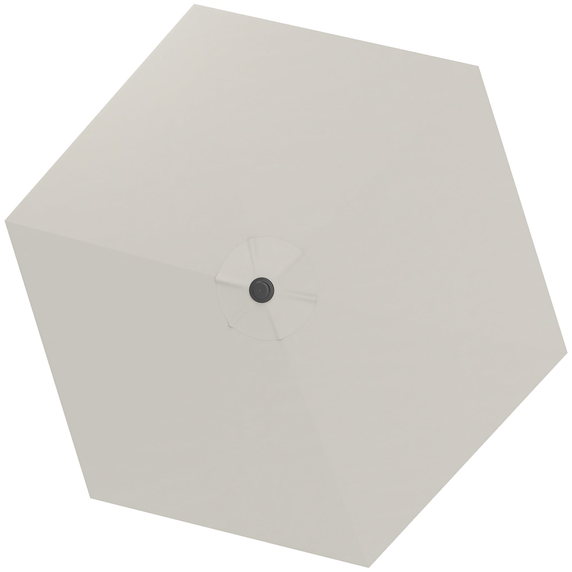 Outsunny Toldo De Recambio De Sombrilla De 3 M Con Ventilación Superior Crema_0