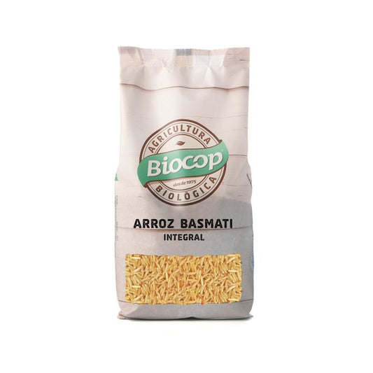 Arroz Basmati Integral Biocop, 500g
