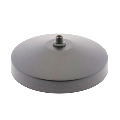 Base Baround Pie Acero Lacado Silver Ø225mm_0