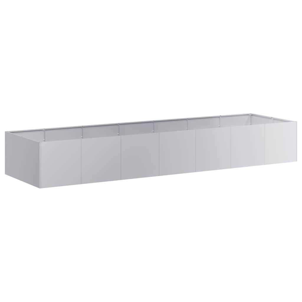 Jardinera 280x80x40 Cm De Acero Galvanizado_0