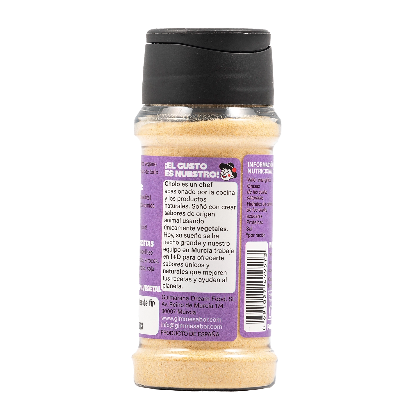 Sazonador vegetal sabor bacon cheese