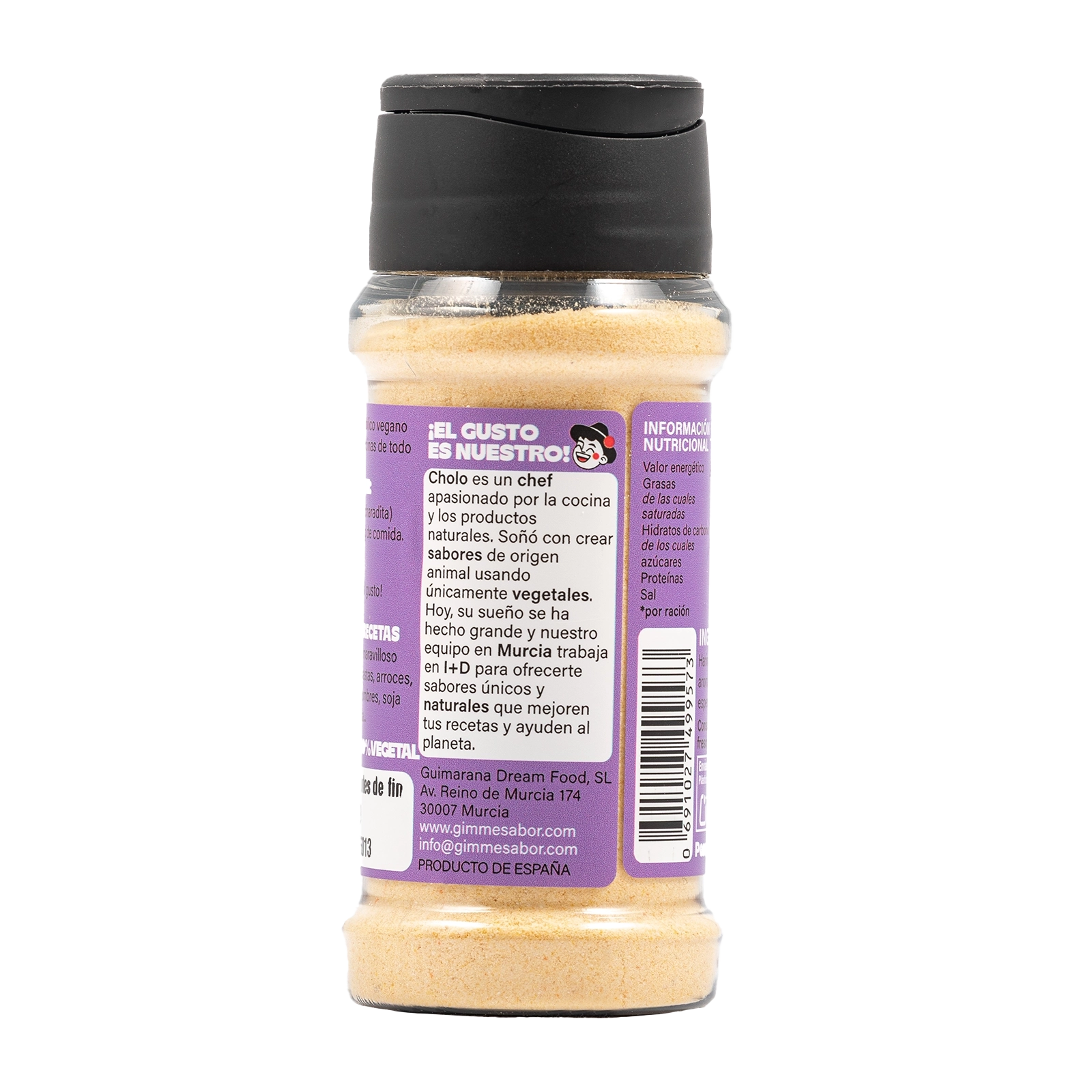 Sazonador vegetal sabor bacon cheese