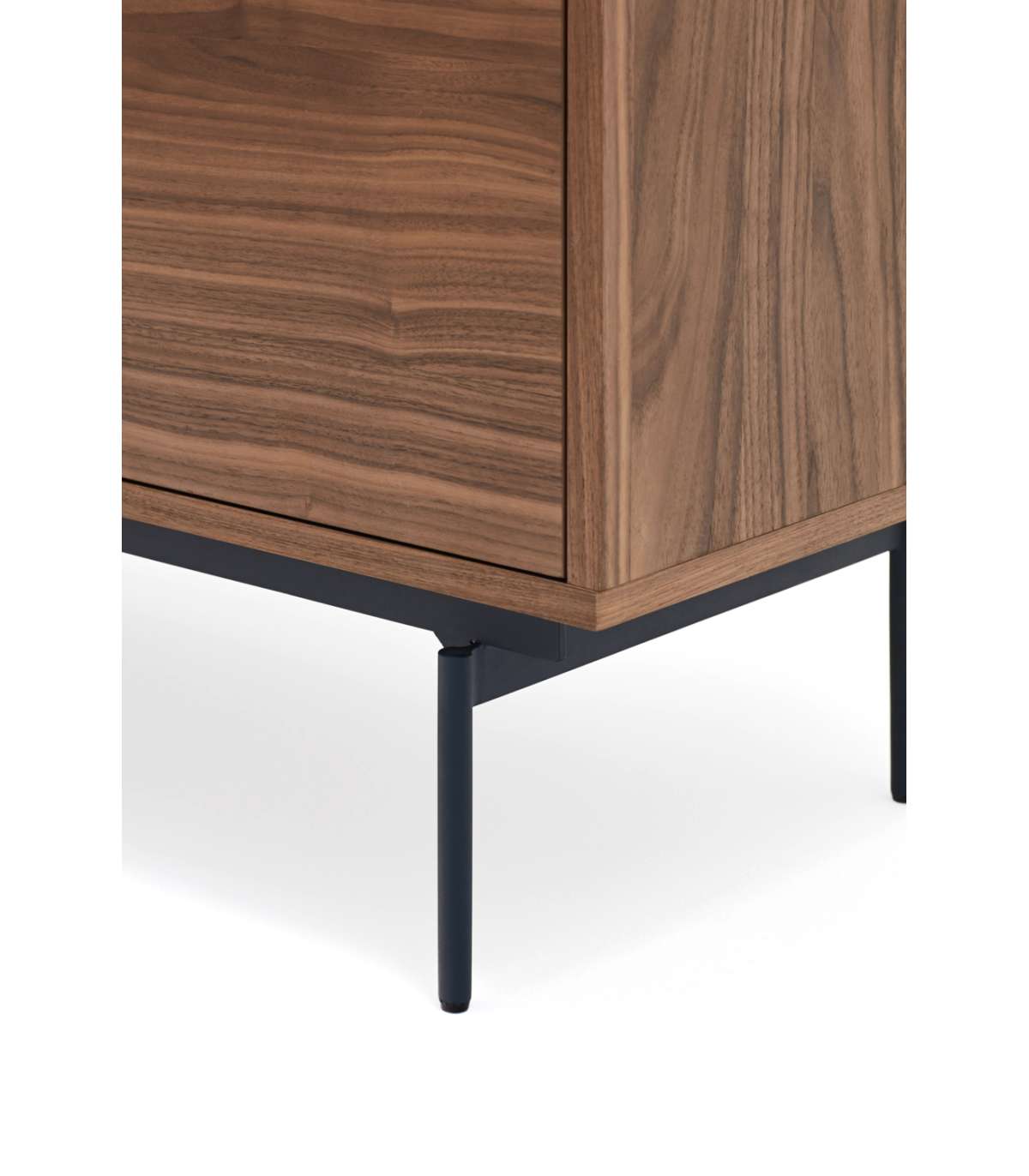Mueble Auxiliar Modelo Valley 2 Puertas 1 Cajón Acabado Nogal/azul Oscuro, 40cm(ancho) 13_2