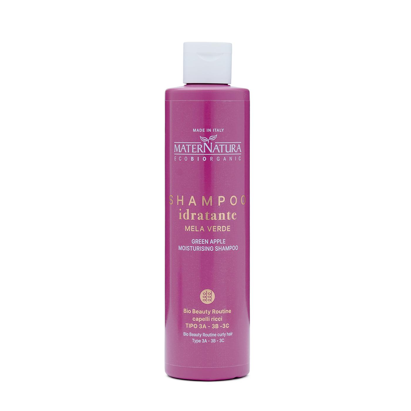 Champô para Cabelos Encaracolados MaterNatura Maçã 250 ml