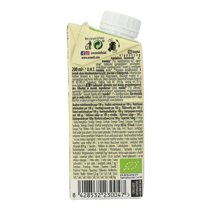 Preparação culinária Cuisine Amêndoa Ecomil 200 ml