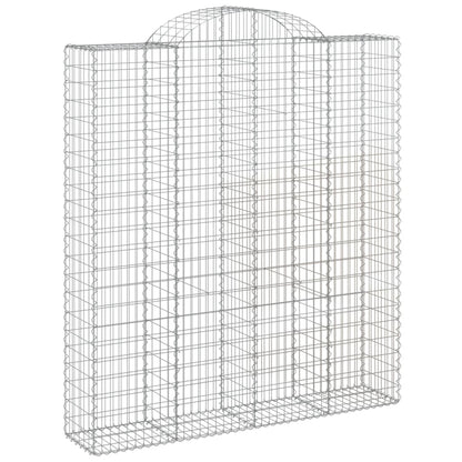 Cestas De Gaviones 18 Uds Forma De Arco Hierro 200x50x220/240cm_2