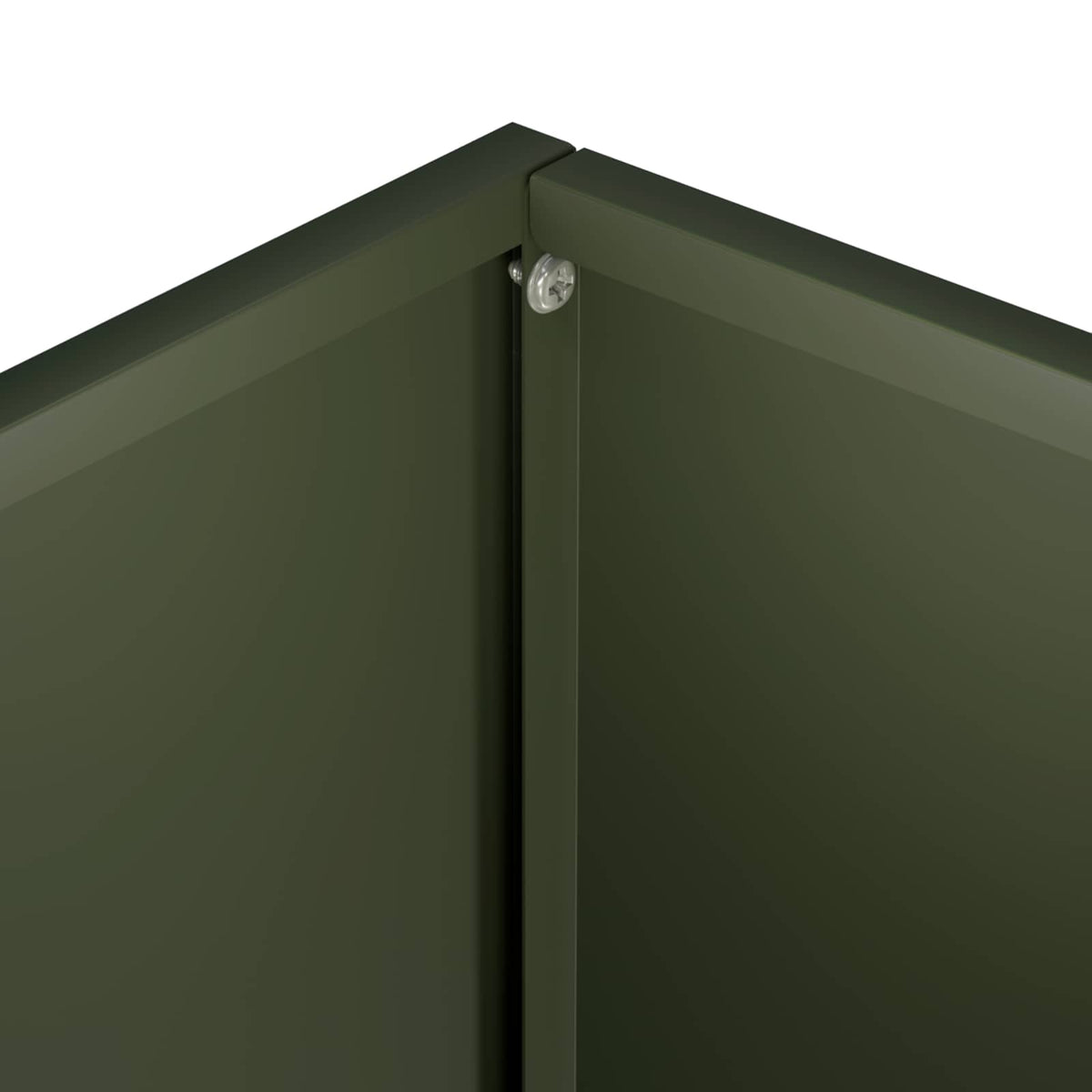 Macetero De Jardín Verde Oliva 40 X 30 X 75 Cm_4