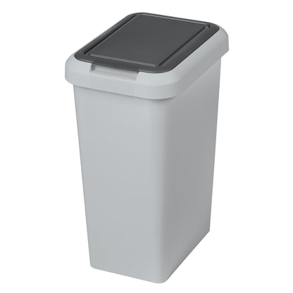Set 2 Cubos touch & Lift De 25l Gris_1