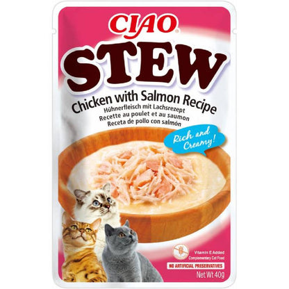 Ensopado de Churu Ensopado de Frango com Salmão 40 g
