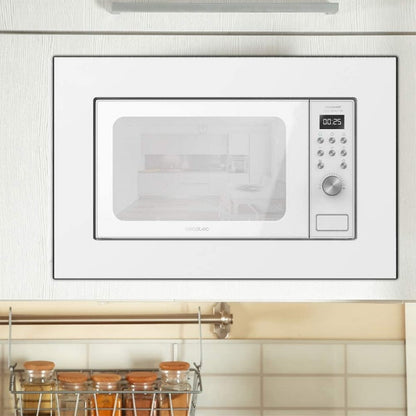 Microondas Encastrable Digital Grandheat 2000 Built-in White. 700w, Integrable, Capacidad 20 L, Grill 900 W, 9 Funciones Preconfiguradas, Quick Star_1