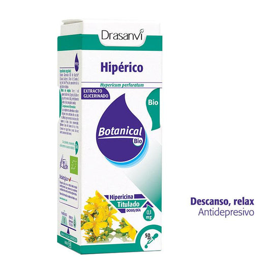 Hiperico Glicerinado 50 Ml Botânico Bio Drasanvi