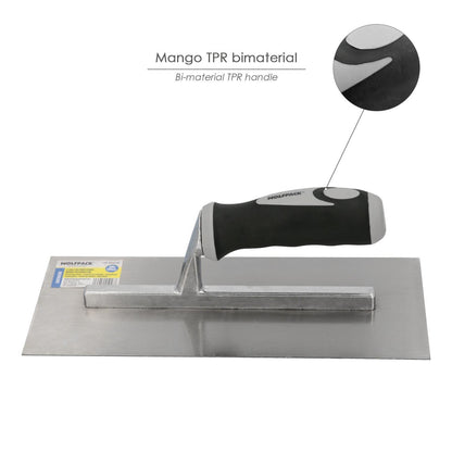 Llana Profesional Mango Polipropileno Lisa  280x120 Mm.