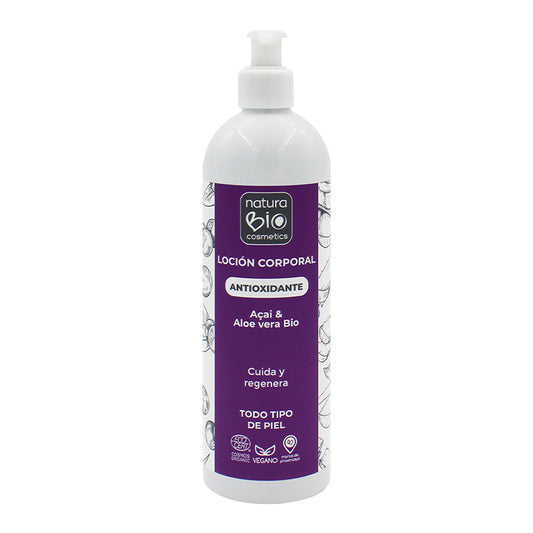 Loção corporal antioxidante Aloe Açai Bio 500 ml NaturaBIO