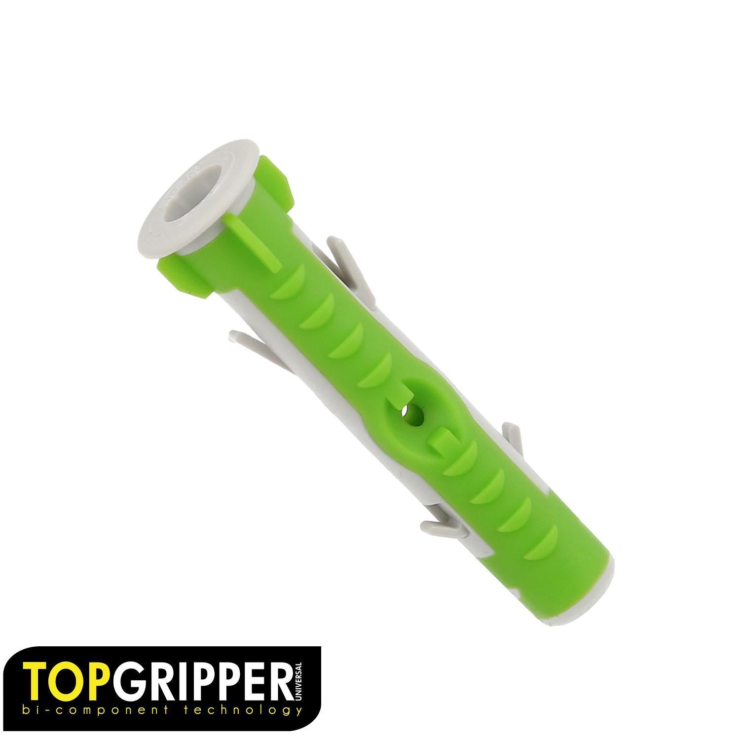 Taco Topgripper Bimaterial Ø 5 Mm. (caja 200 Unidades) Taco Anclaje Universal, Taco Hormigon, Taco Pladur, Taco Ladrillo_0