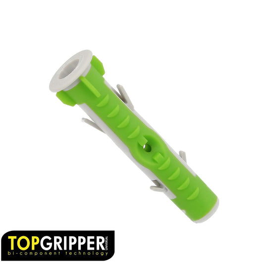 Taco Topgripper Bimaterial Ø 5 Mm. (caja 200 Unidades) Taco Anclaje Universal, Taco Hormigon, Taco Pladur, Taco Ladrillo_0