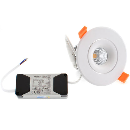 Downlight Led Luxon Chip Cree, Driver Philips, 12w , Blanco Cálido_3