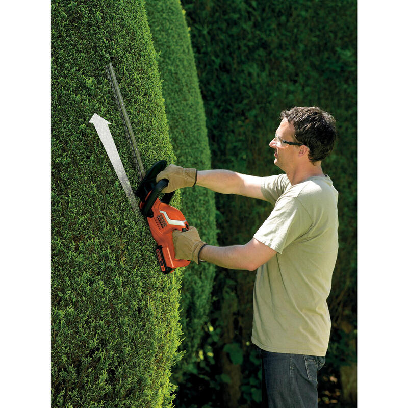 Black+decker Cortasetos Inalámbrico Gtc1845l20, 18 Voltios Gtc1845l20-qw_3