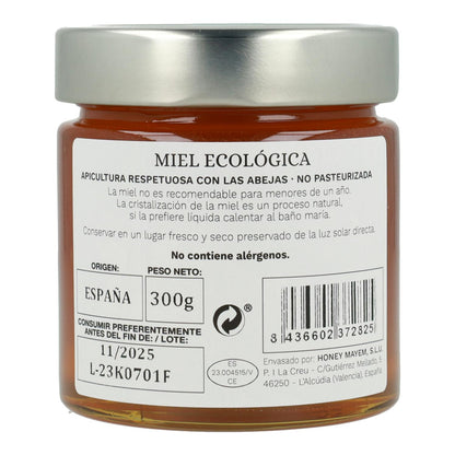 Mel de eucalipto biológico Mayem 300 g