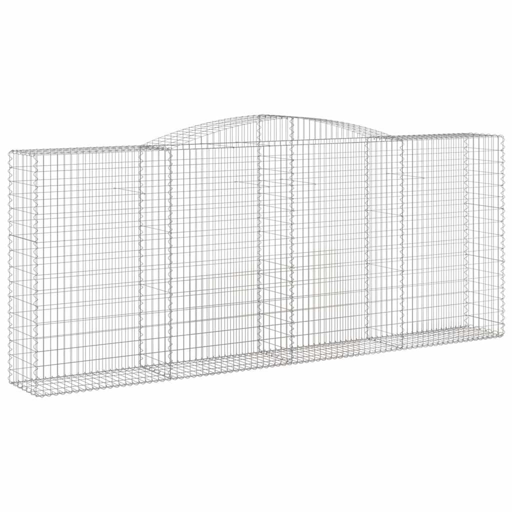 Cestas De Gaviones 25 Uds Forma De Arco Hierro 400x50x160/180cm_2