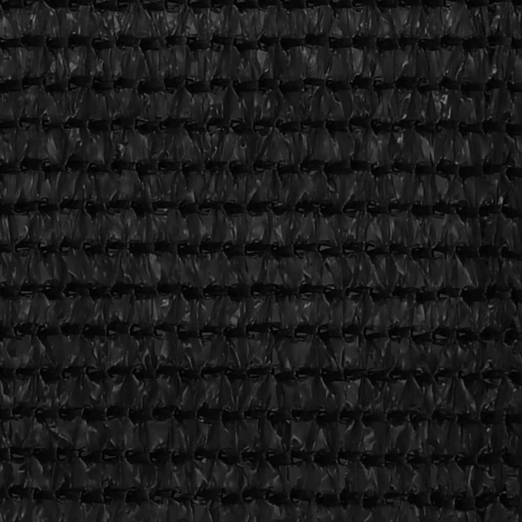 Vidaxl Toldo Para Balcón Hdpe Negro 75x600 Cm_1