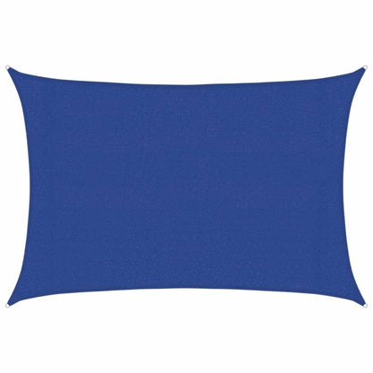 Vidaxl Toldo De Vela Rectangular Hdpe Azul 160 G/m² 3x4,5 M_0