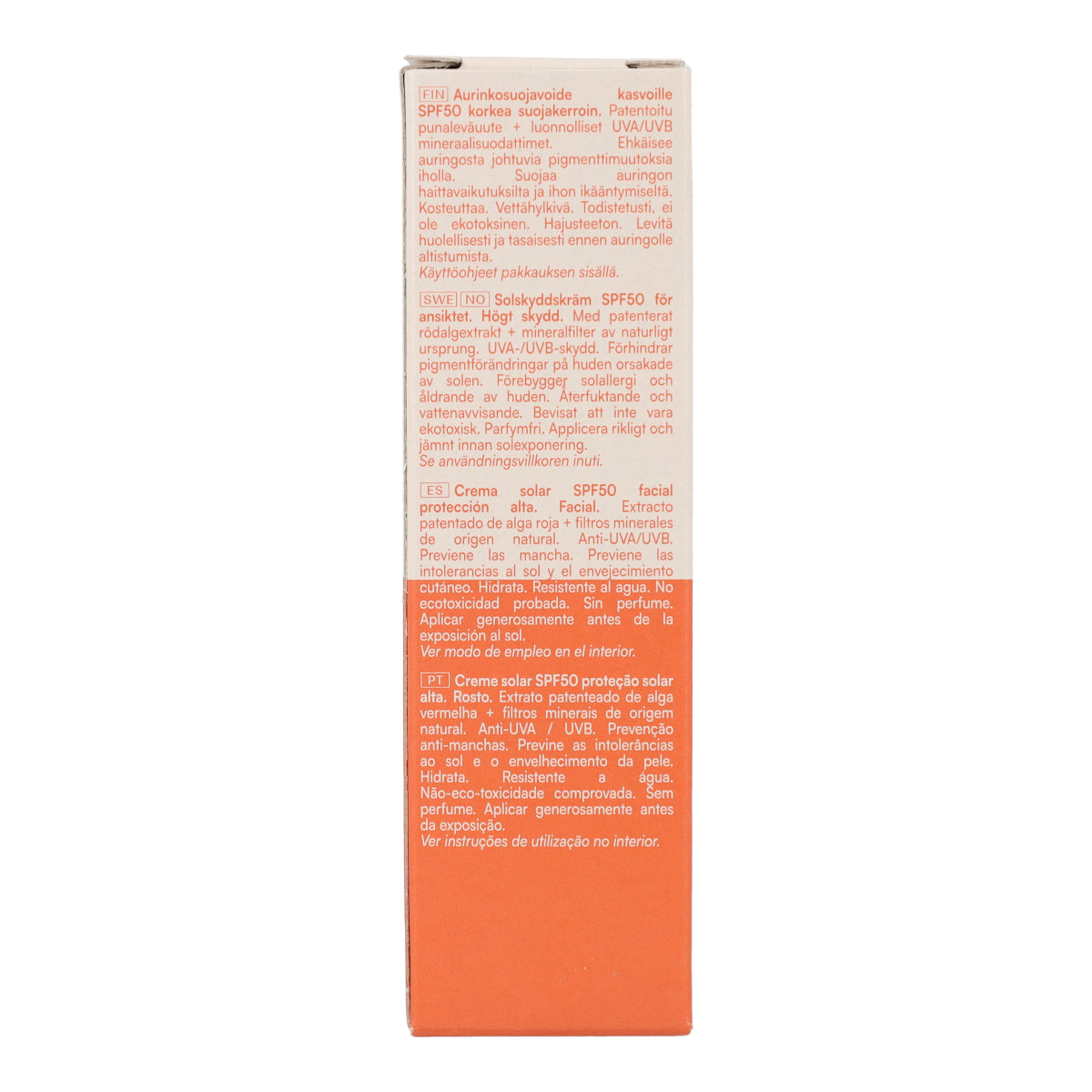 Protetor Solar Facial FPS 50 Biarritz Laboratories 50 ml