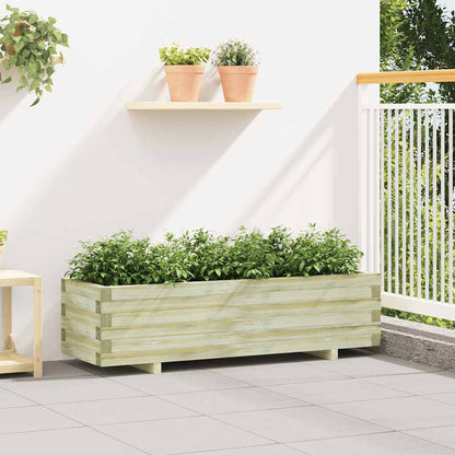 Arriate Rectangular Madera 120x40x30 Cm_2