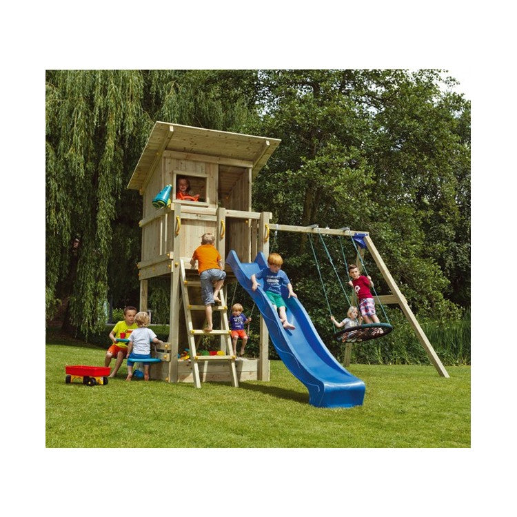 Parque Infantil Masgames Beach Hut Xl Con Columpio Doble._3