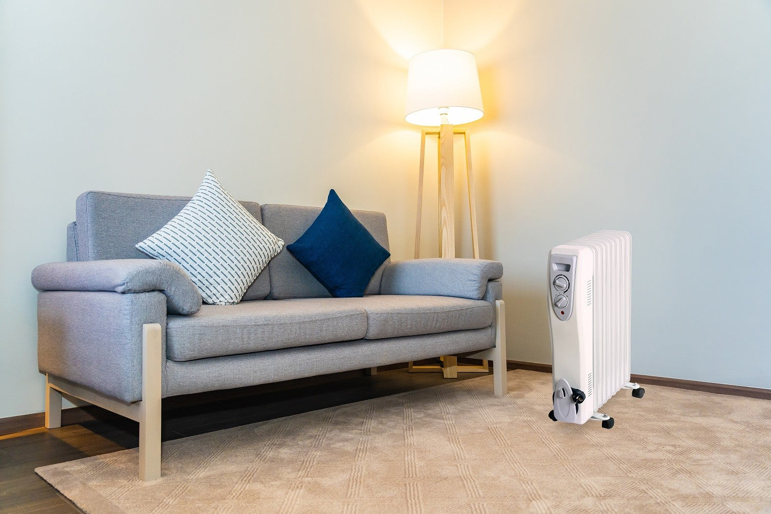 Radiador De Aceite Portatil, 2000 W, Termostato Ajustable, Haverland Denver22_4