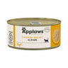 Applaws Cat 70g Ração Húmida Natural para Gatos Sem Grão, Peito de Frango em Lata