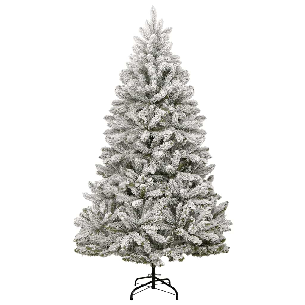 Vidaxl Árbol De Navidad Artificial Con Bisagras 300 Led Y Bolas 240 Cm_4