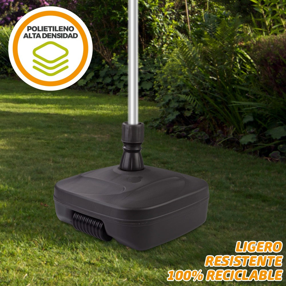 Base Para Sombrilla Cuadrada Antracita Ø33-48 Mm Aktive_2