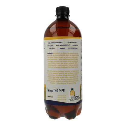 Captain Kombucha Kombucha Biológico de Ananás e Pêssego 1L