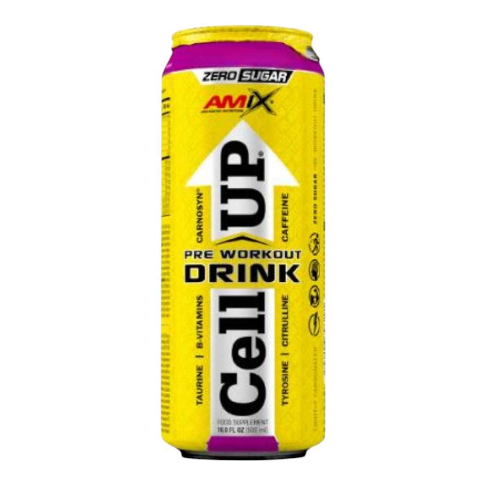 Cellup Pre Workout Drink 500 Gr 1 Ud. Golden Peach_0