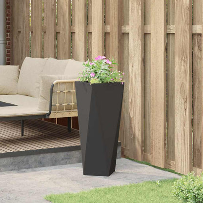 Jardinera Negro 30 X 30 X 75 Cm Acero_3