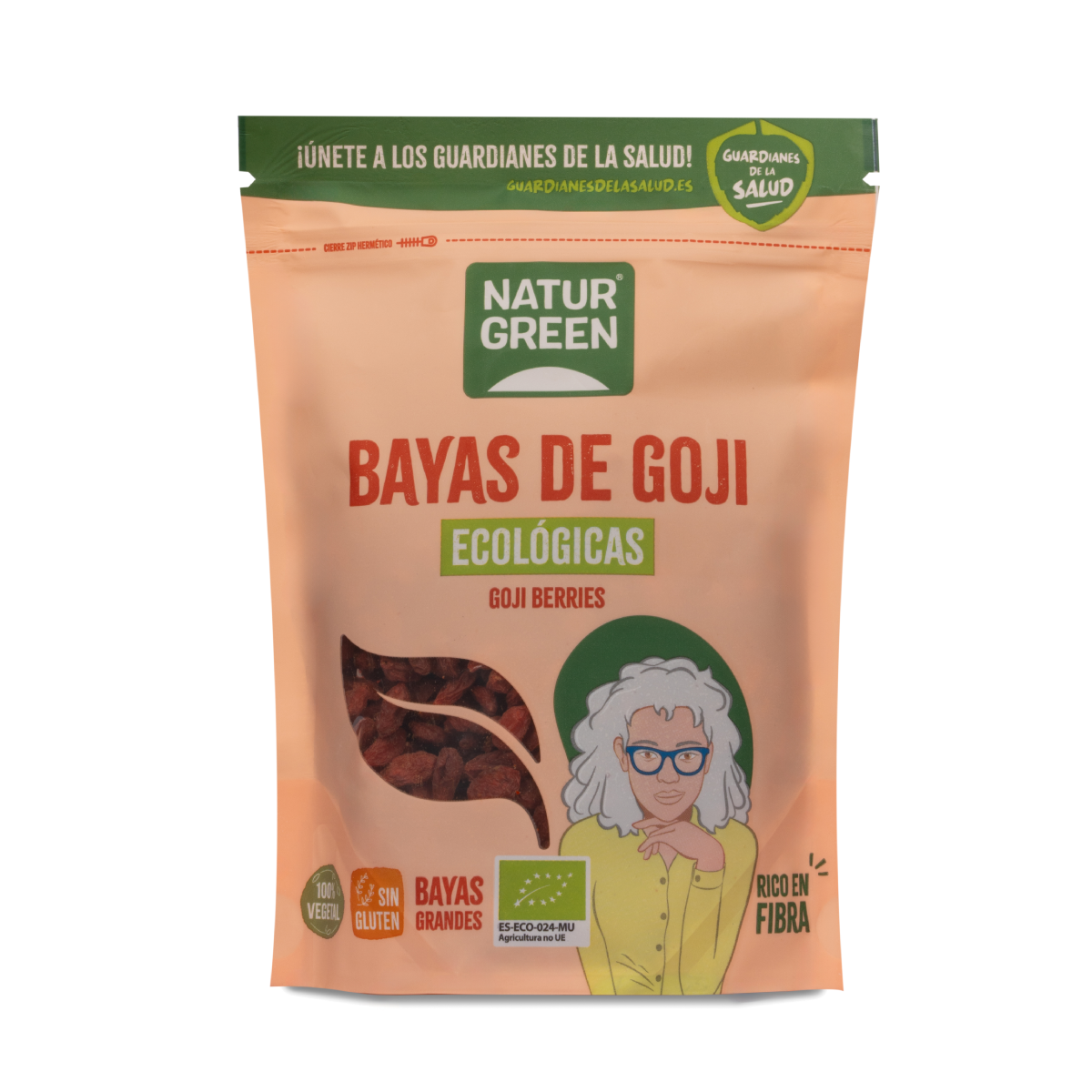 Bagas de Goji Biológicas Naturgreen 200 g