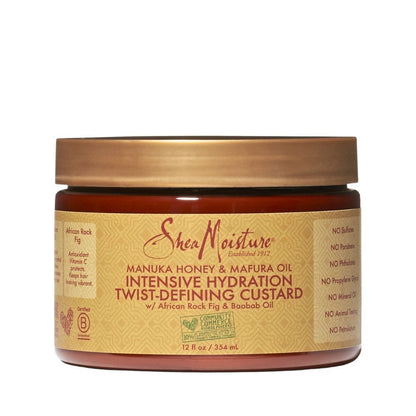 Shea Moisture Manuka Honey And Mafura Oil Twist-defining Custard 354ml_0