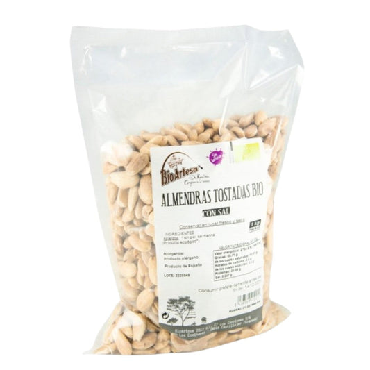 Almendra Ecológica Tostada Sin Piel Bio 1 Kg_0
