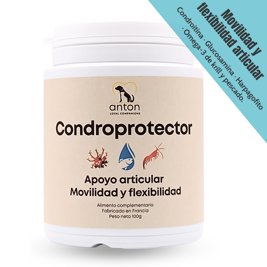 Suplemento natural para la movilidad articular de perros y gatos – Condroprotector 100 g_0