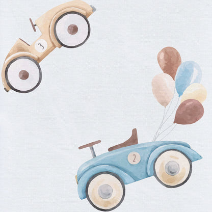 Cambiador Blando Para Comoda T-m Retro Cars 75x72 Cm_1