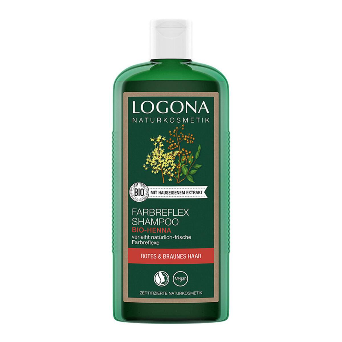Champô orgânico para madeixas avermelhadas 250 ml