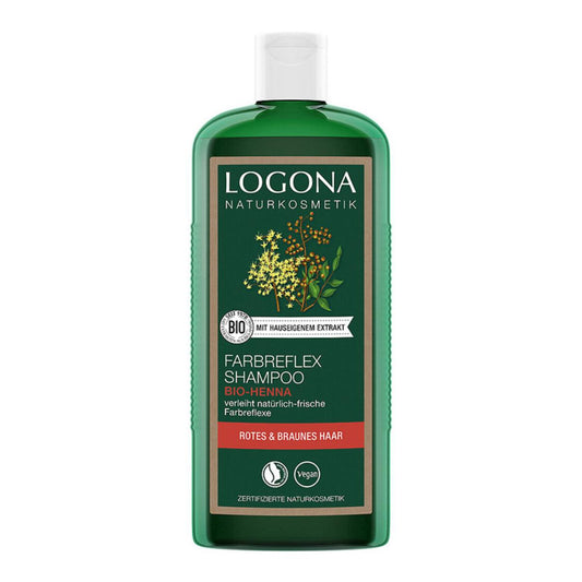 Champô orgânico para madeixas avermelhadas 250 ml