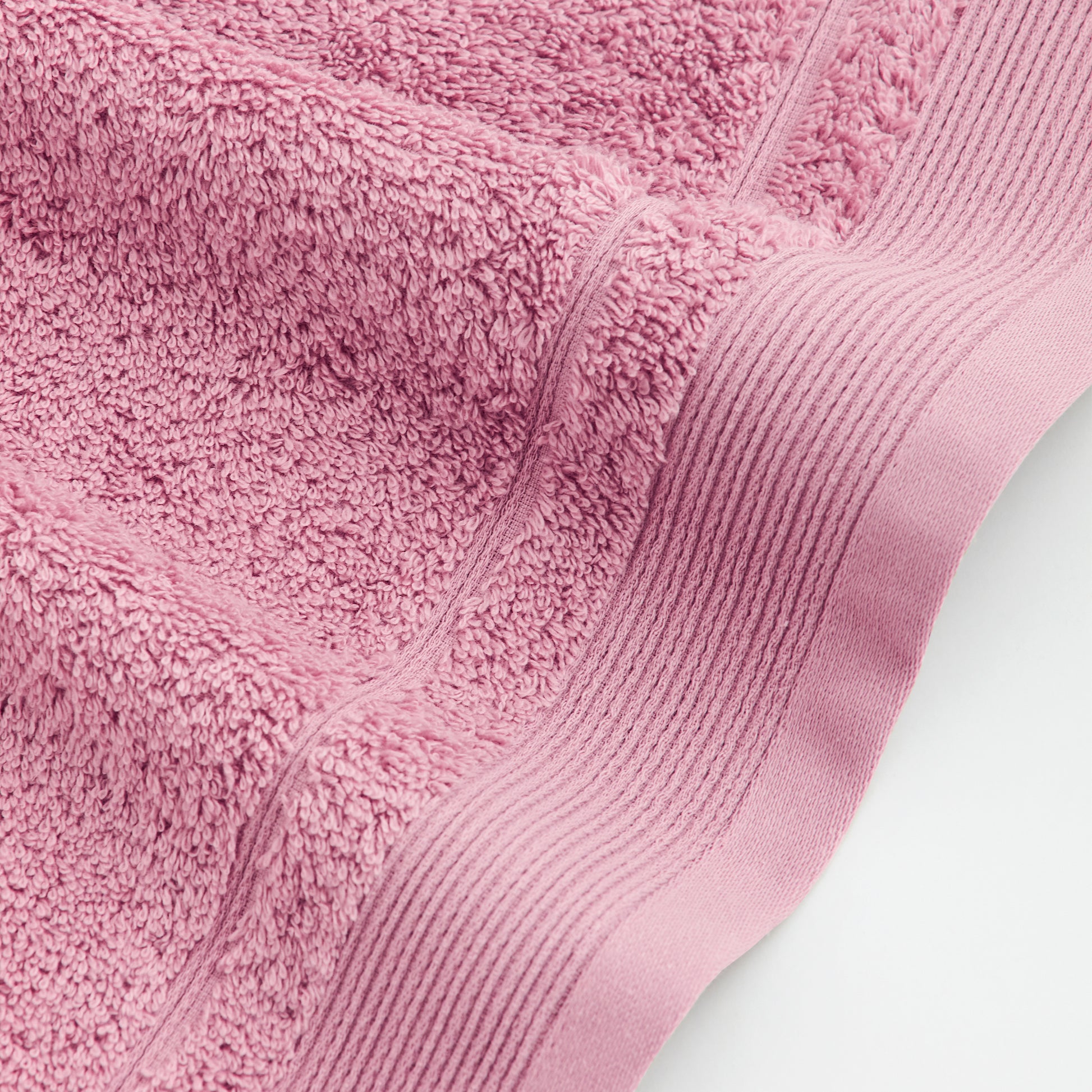 Juego De Toallas De Baño 3 Piezas: Tocador, Lavabo Y Sabana - 100% Algodón, 500 Gr Rosa_1
