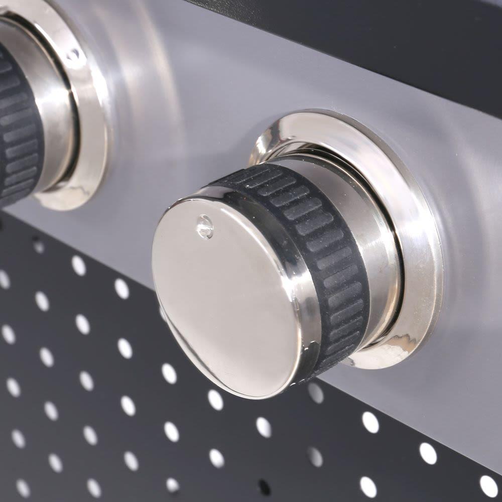 Grelhador a gás Birgitt 2 queimadores em aço 52 x 116 x 110 cm Ldk Garden