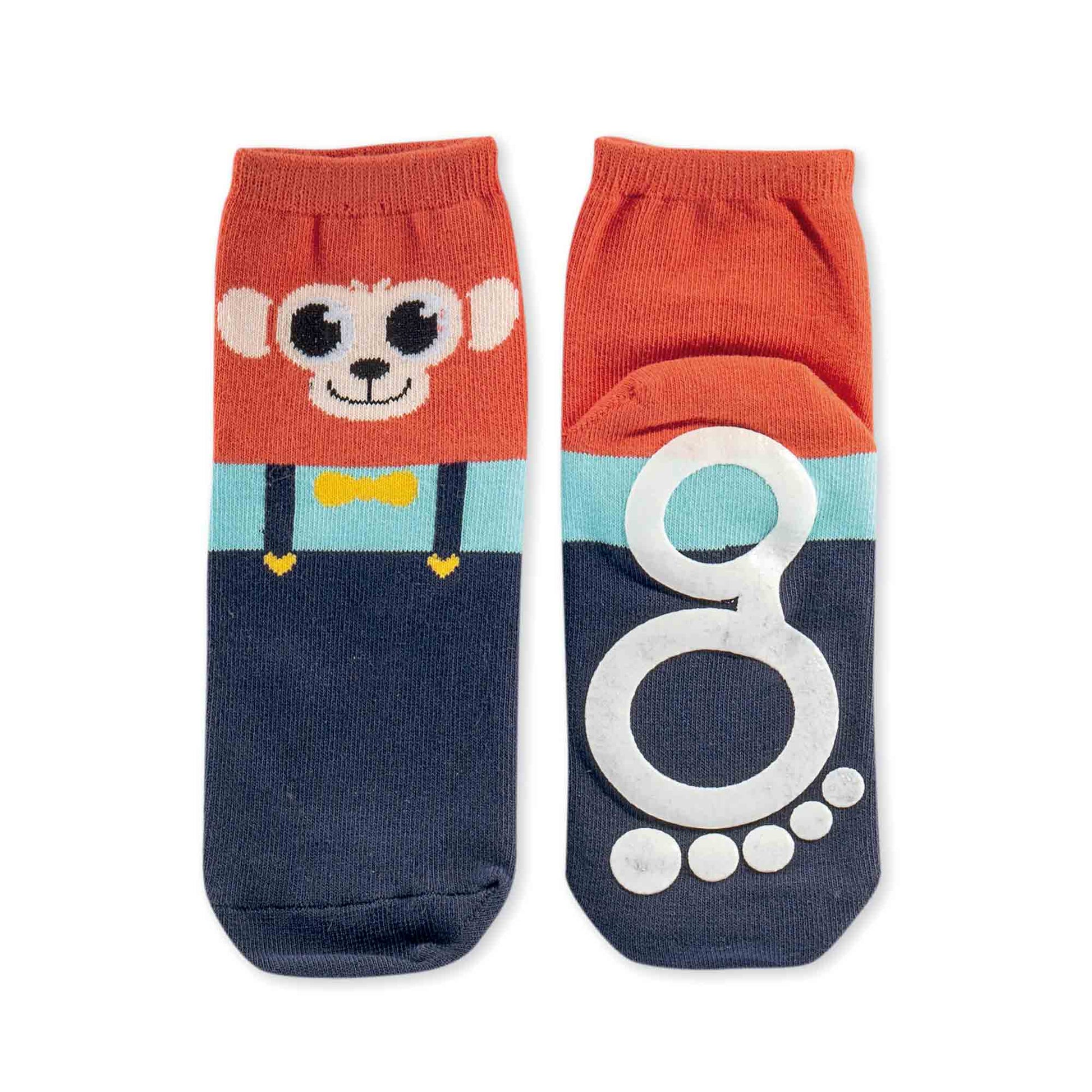 Calcetines Antideslizantes Para Bebés, Niños Y Adultos Monkey Bigtoes Socks Adultos Grande_0