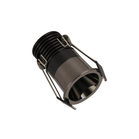 Spot Prolux, 6w, Negro Cromo, Cri>95, Cct, 3000-4000-6000k_0