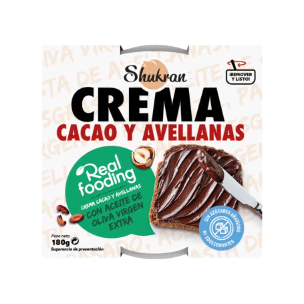 Creme de Chocolate Realfooding 200 G