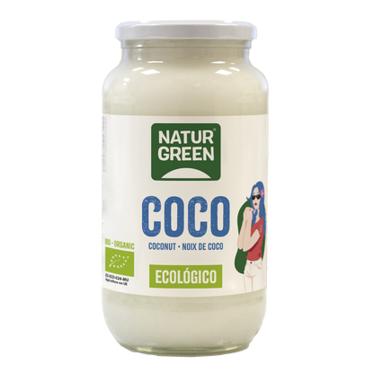 Óleo de coco biológico, NaturGreen 800 g