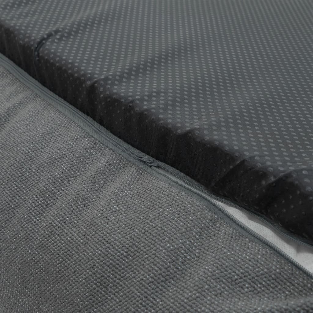 Madison Cama De Exterior Para Perros Manchester Gris 120x95x28 Cm / Vetonek_2